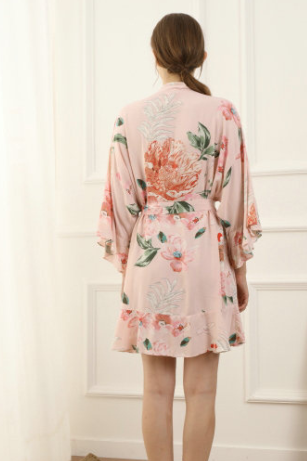 Floral Ruffle Blush