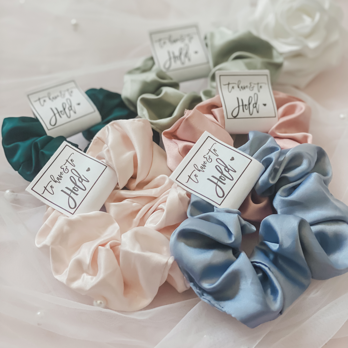 Satin Scrunchies