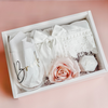 BRIDE- Robe, Ring Box, Stemless Glass