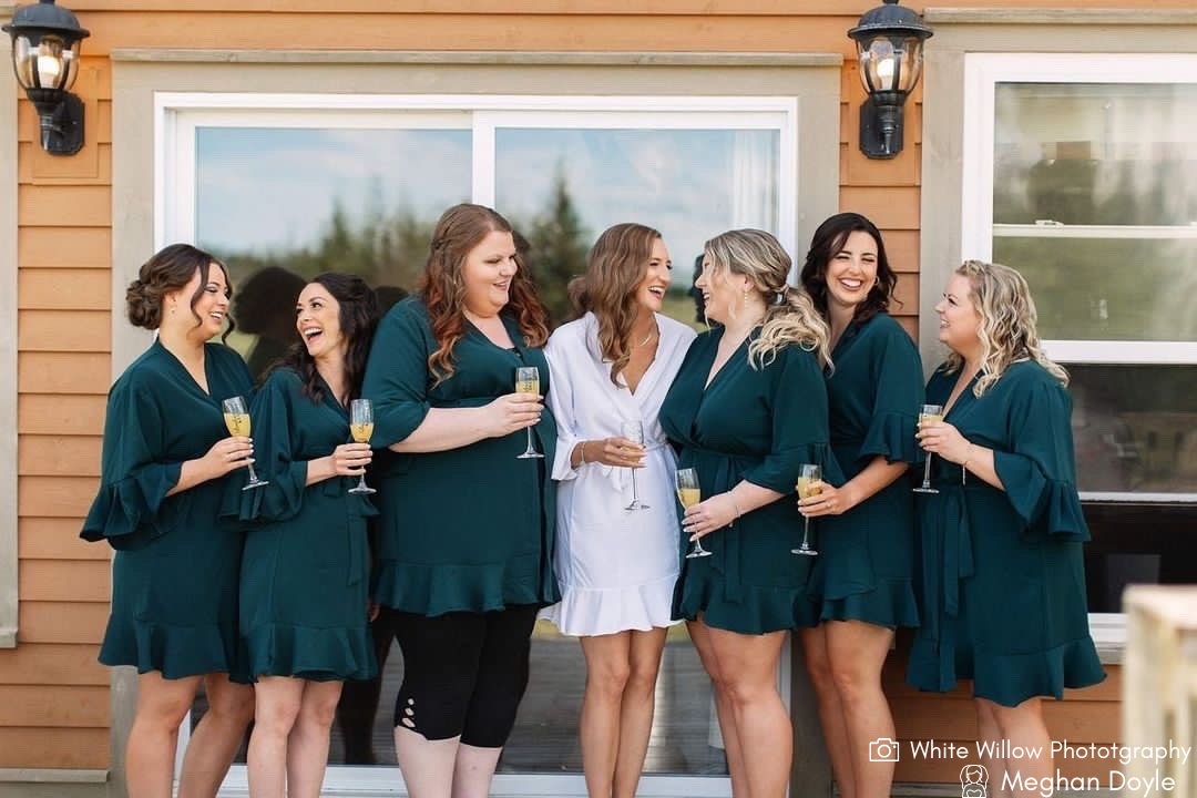 Olivia Ruffle Emerald Green