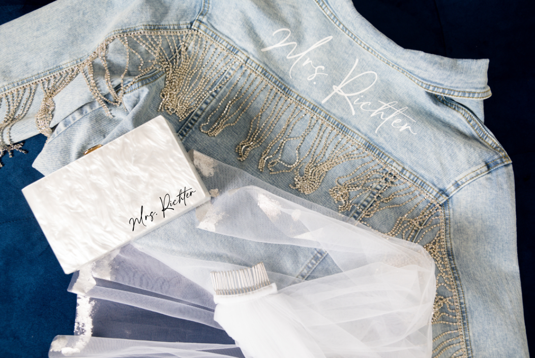 Rhinestone Jean Jacket