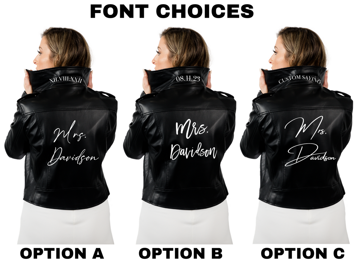 Cream Leather Jacket