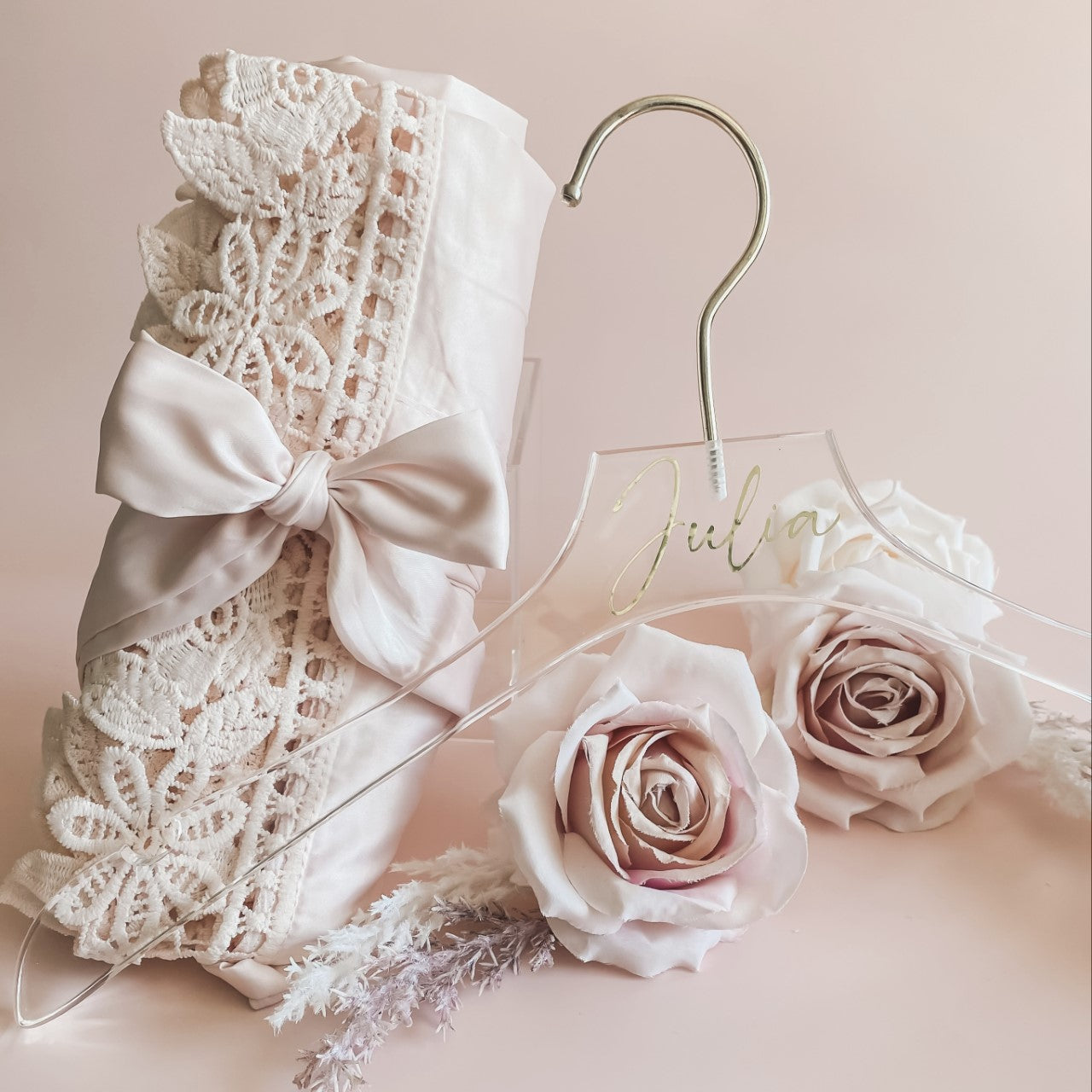 Acrylic Hanger & Robe